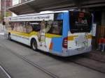 Auch der Citaro Bus mit der Werbung von Die Woch habe ich am Saarbrcker Hauptbahnhof wieder Fotografiert.