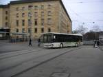 Auf diesem Foto ist ein Setra-Bus der Firma Baron Reisen zu sehen. Das Foto habe ich am 04.02.2010 in Saarbrcken am Hauptbahnhof aufgenommen.