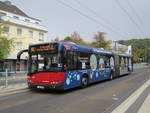 Solaris Urbino 18 III (Wagennummer 8129, Kfz-Kennzeichen D-NG 8129, Baujahr 2012) der Rheinbahn AG Düsseldorf.