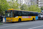 Am 23.06.2023 erleidet der IVECO Bus 2997 in der Vesterbrogade eine Panne und muss abgeschleppt werden.
