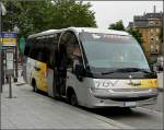 Dieser Kleinbus (Indcar) fuhr am 22.06.2008 als Schuttle zwischen dem Flughafen und dem Bahnhof von Metz hin und her.
