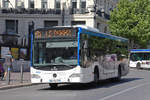 Mercedes Citaro 1262, auf der Linie 81 ist in Marseille unterwegs.