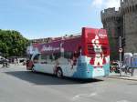 10.05.13,City Tour Bus in Rhodos-Stadt/Griechenland.