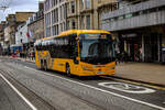 Stagecoach Bus 54507 Erreicht das Ende seiner Fahrt auf der Linie X55 in Ednibrugh