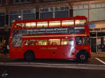 Ein AEC Routemaster (RM1913) im September 2013 in der Londoner Innenstadt.