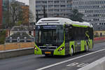 SL 3534, Volvo 7900 Hybrid von Sales Lentz, auf dem Weg in die Oberstadt der Stadt Luxemburg. 07.12.2020