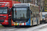 FB 4069, Volvo Elektrobus des VDL, aufgenommen in den Straßen der Stadt Luxemburg.