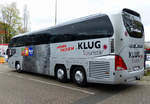 Neoplan Cityliner von 'Klug Touristik' - 'Autobusunternehmen Gschwindl' aus Österreich.