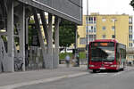 Mercedes-Benz Citaro Facelift der Innsbrucker Verkehrsbetriebe (Bus Nr. 621) als Linie M an der Haltestelle Stadion in Innsbruck. Aufgenommen 6.6.2023.