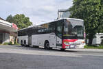 Setra S 400er-Serie von Postbus (BD-15448) als Linie 170 am Bhf.