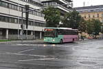 Mercedes-Benz Intouro von Reisebüro Breuss (MD-563 MP) als Linie 350 (vormals 4176) an der Haltestelle Innsbruck Landesgericht.