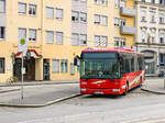 Graz. Einer der letzten Busse aus dem Hause Irisbus bei der Graz-Köflacher-Bahn ist Wagen 38. Dieser Irisbus Crossway steht am Vormittag des 03.11.2022 abgestellt am Griesplatz, der Wagen wird bald durch neue Iveco Crossway ersetzt.