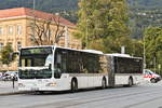 Mercedes-Benz O 530 II (Citaro Facelift), Bus Nr. 894 der Innsbrucker Verkehrsbetriebe, als Messezubringer bei der Messe, Claudiastraße. Aufgenommen 10.10.2019.