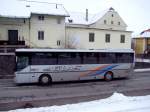 Ein Bus des Unternehmens GLAS ist u.A. im OVV (ObersterreichischenVerkehrsVerbund) unterwegs; Schrding/Inn; 090130