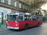 BKV Badapest - Nr. 966 - ZiU Trolleybus am 3. Oktober 2011 in Budapest, M Andrassy ut (Operra)