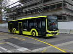 Auto Bus AG Liestal - MAN Lion`s City Hybrid  Nr.69  BL  170851 bei den Provisorischen Haltestellen beim Bhf. Liestal am 08.04.2023