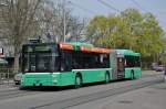 MAN Bus 753 auf der Linie 36 am ZOO Dorenbach. Die Aufnahme stammt vom 01.04.2014.