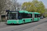 MAN Bus 784 auf der Linie 36 am ZOO Dorenbach. Die Aufnahme stammt vom 01.04.2014.