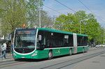 Mercedes Citaro 7016, auf der Linie 36, bedient die Haltestelle Zoo Dorenbach. Die Aufnahme stammt vom 22.04.2016.