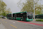 Mercedes Citaro 7048, auf der Linie 50, verlässt am 08.04.2024 die Haltestelle Kannenfeldplatz.