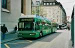 Aus dem Archiv: BVB Basel Nr. 931 Neoplan Gelenktrolleybus am 26. April 1999 Basel, Claraplatz