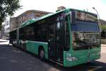 Mercedes Citaro Bus der BVB mit der Betriebsnummer 719 an der Endhaltestelle in Kleinhningen.