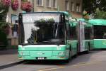 MAN Bus mit der Betriebsnummer 754 an der Haltestelle Habermatten. Die Aufnahme stammt vom 22.09.2008.