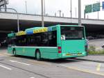 MAN Bus mit der Betriebsnummer 821 hat die Linie 33 verlassen und fhrt Richtung Garage Rankstrasse. Die Aufnahme stammt vom 21.06.2010.