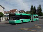 MAN Bus mit der Betriebsnummer 765 auf der Linie 34 an der Endhaltestelle in Bottmingen. Die Aufnahme stammt vom 09.05.2011.