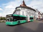 MAN Bus mit der Betriebsnummer 784 auf der Linie 38 beim Universittsspital in Basel.