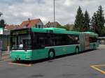 MAN Bus mit der Betriebsnummer 754 auf der Linie 34 in Bottmingen.
