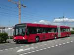 Die Grossbaustelle auf der Linie 14 hat begonnen. Die roten Van Hool Busse von Bernmobil sind im Einsatz. Hier bedient der Bus 741 (ex Bernmobil 246) die Haltestelle Lachmatt. Die Aufnahme stammt vom 29.05.2012.

