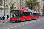 Volvo Bus 805, auf der Linie 10, fährt durch die Bundesgasse. Die Aufnahme stammt vom 08.11.2012.