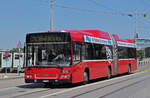 Volvo Bus 805, auf der Linie 10, überquert die Kornhausbrücke. Die Aufnahme stammt vom 05.08.2013.