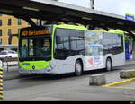 BLS Busland - Mercedes Citaro  Nr.210  BE  808210 bei den Bushaltestellen neben dem Bhf. Burgdorf am 21.04.2024