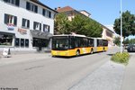 Postauto/Regie ZH-Unterland Nr. 316 (MAN A23 Lion's City G) am 30.7.2016 in Bülach, Sonnenhof