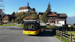 PTT: Postautoidylle im Kanton Obwalden.