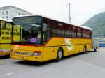 Postauto - Setra Bus  VS 245884  in Brig am 01.09.2008