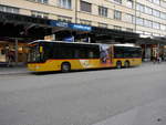 Postauto - Mercedes Citaro  BE  26613 unterwegs in Biel am 09.03.2018