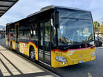 MB C2 hybrid Nr. 127 '11467'  AG 17591  vom PU Indermühle Bus, Reckingen am 18.10.21 beim Bahnhof Turgi.
