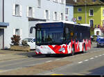 MOBIJU ( Postauto ) - Mercedes Citaro  JU  46644 unterwegs in Porrentruy am 15.04.2022