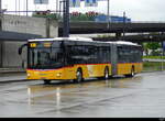 Postauto - MAN Lion`s City  ZH  781111 bei der Zufahrt zu den Bushaltestellen beim Flughafen Zürich am 2024.05.07