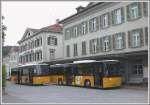 Volvo Postbusse in Heiden.