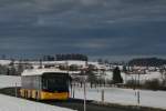 Der Winter hat endlich Einzug gehalten in der Schweiz: PU Engeloch, Riggisberg, Nr.