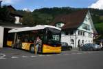 Auch die Regie Uznach setzt nun zwei Hess-Bergbusse in 10.9-Meter-Ausfhrung ein. Sie kommen vor allem nach Rieden und ins Wgital zum Einsatz. SG 273'333, einer der beiden Wagen, am 12.9.2010 in Innerthal. 
