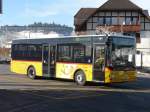 Post - MAN Lions City Bus BE 472216 eingeteilt auf der Linie 792 Enggistein - Worb bei der Haltestelle vor dem Bahnhof in Biglen  am 22.12.2007
