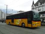 PostAuto Wallis - VS 372'649 - Irisbus am 19. Februar 2012 beim Bahnhof Brig