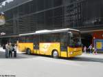 Postauto/PU Bus-Trans VS 113 000 (Irisbus Crossway 10.8) am 31.5.2012 beim Bhf. Visp als Linie 524 nach Visperterminen.