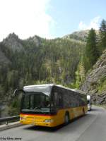 Postauto/Regie Scuol GR 159 303 (Mercedes CitaroII O530LE) am 7.6.2012 zwischen Spiss (A) und Noggels (A) auf der Rckfahrt von Samnaun nach Scuol.