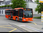 RBS - Ortsbus Lyss  Mercedes Citaro Nr.211 wieder ohne Vollwerbung unterwegs in Lyss am 2024.04.30